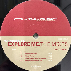 Wondabraa ‎- Explore Me. The Mixes
